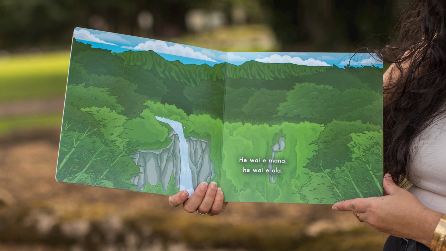 Aia i Hea ka Wai a Kāne? - Hawaiian language board book