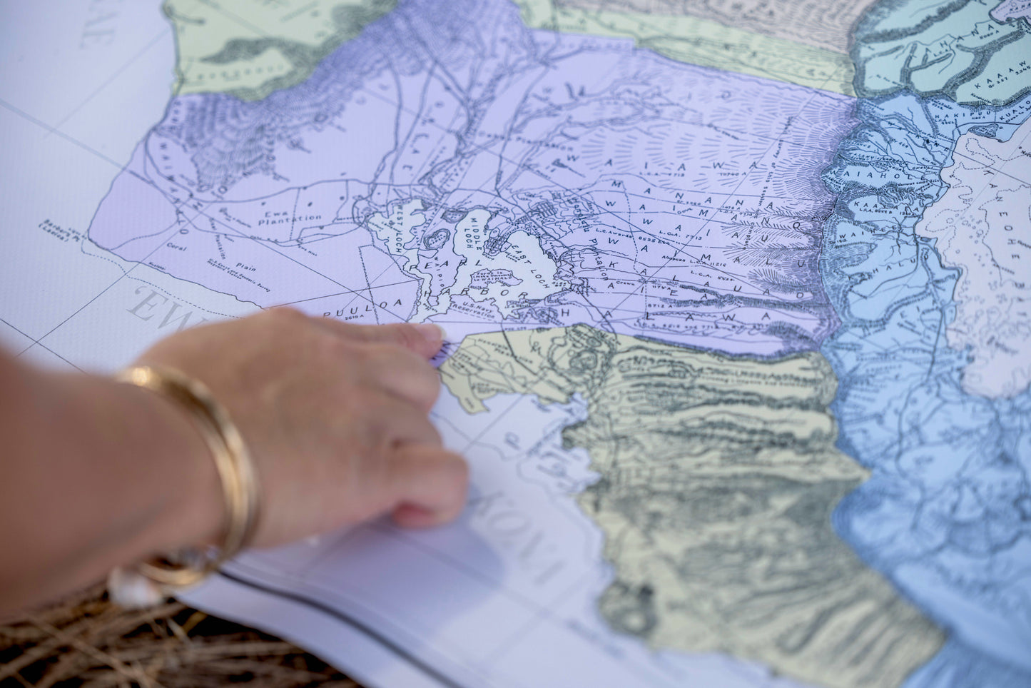 Map - Oʻahu Ahupuaʻa