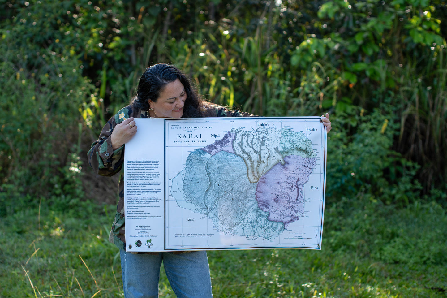 Map - Kauaʻi Ahupuaʻa