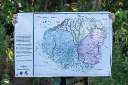 Map - Kauaʻi Ahupuaʻa
