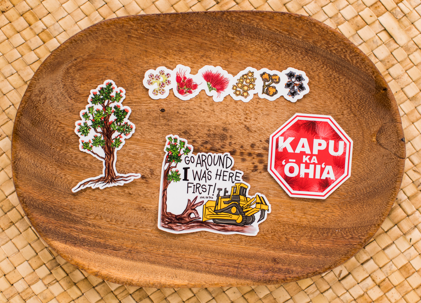 Sticker Pack - Kapu Ka ʻŌhiʻa