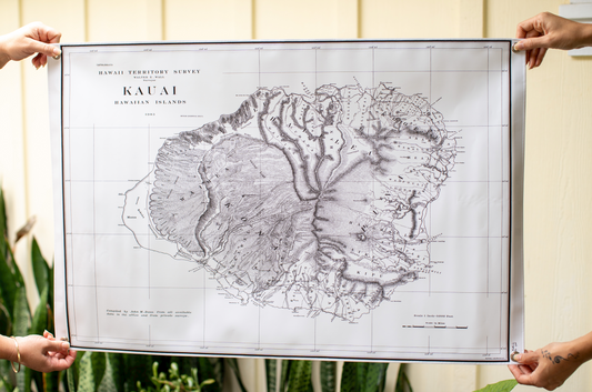 Map - Kauaʻi Ahupuaʻa