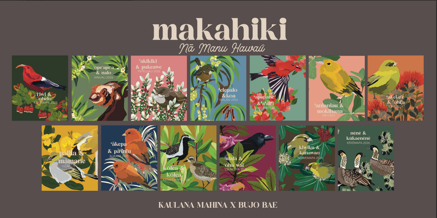 Makahiki Desk Calendar PRE-ORDER
