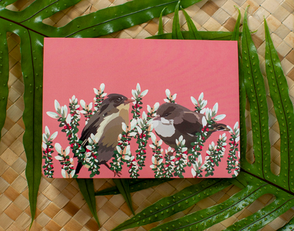 Ko Kawai Lei Greeting Card Set – Art by Bujo Bae