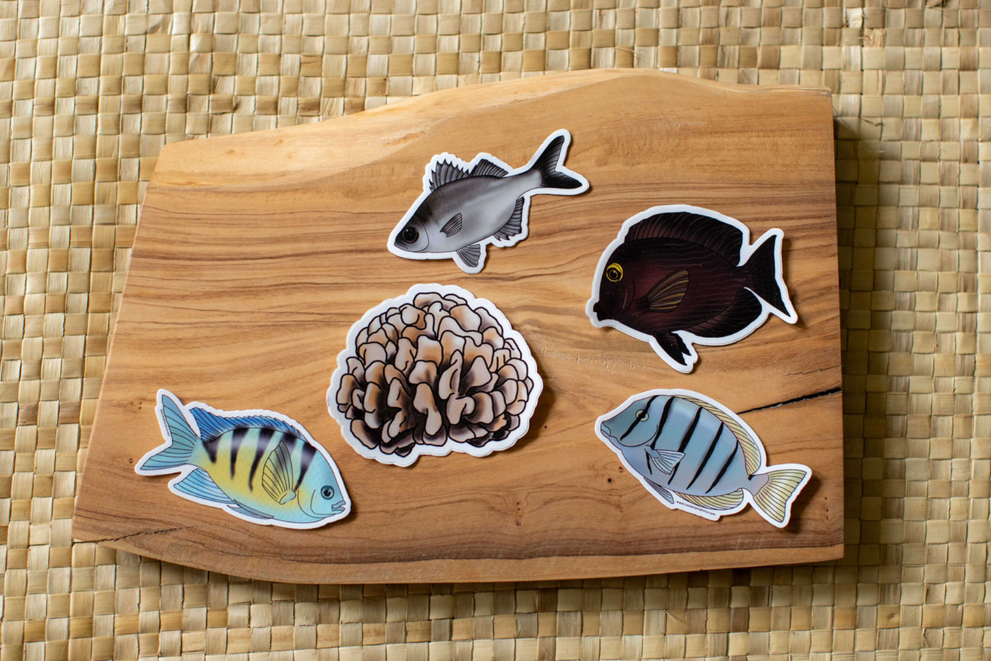 Reef Iʻa Sticker Pack