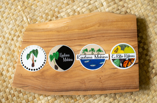 Kaulana Mahina Logo Sticker Pack
