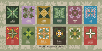 PREORDER Makahiki Desk Calendar