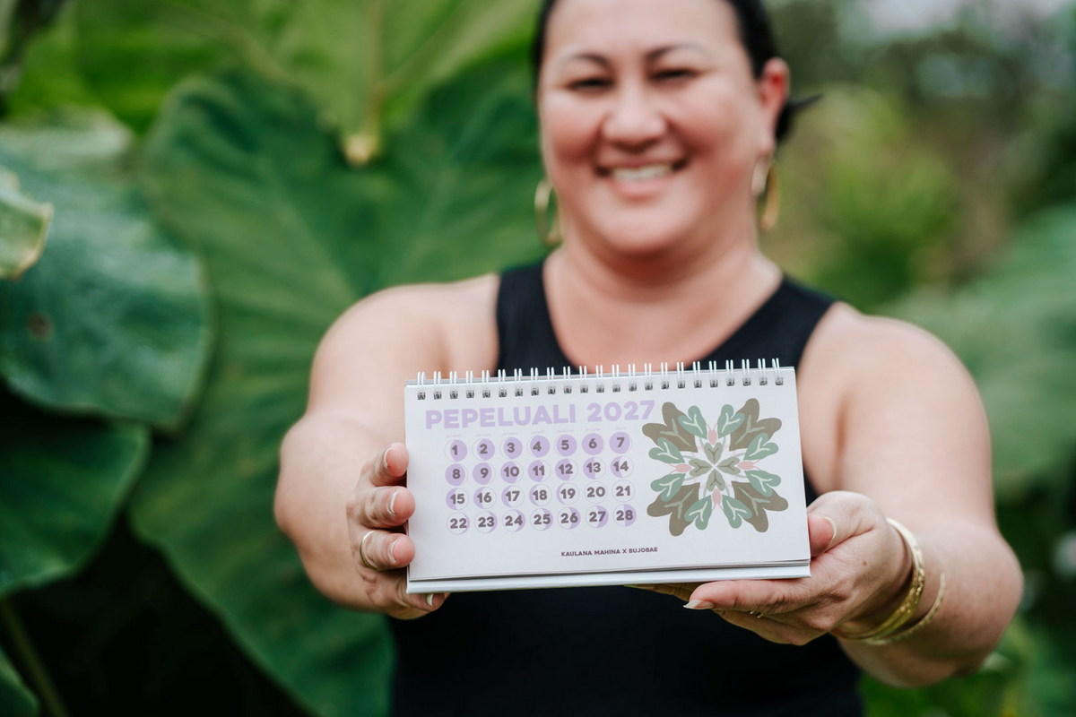 PREORDER Makahiki Desk Calendar
